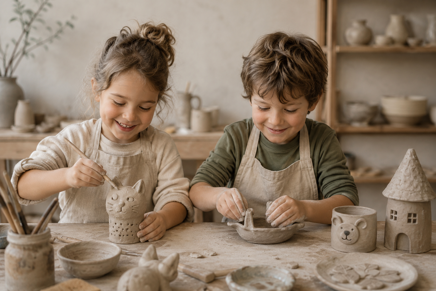 Kinderworkshop: Kreativ mit Ton – 22.08.2026 (16:00 – 18:00)