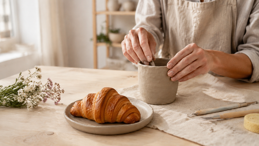 Frühstücksglück aus Ton – Tasse & Teller selbst gestalten – 12.09.2026 (16:00 – 18:30)