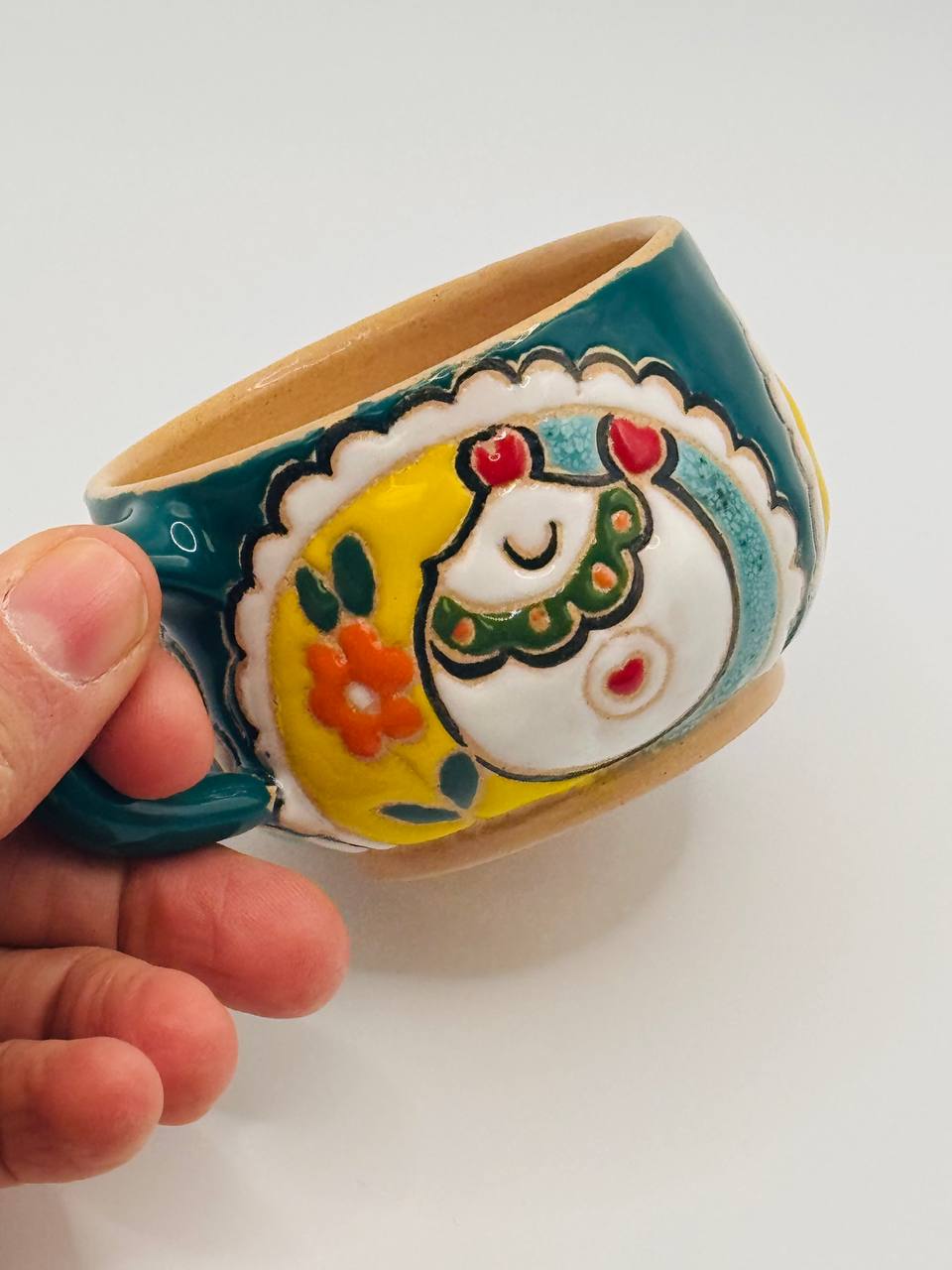 Regenbogen Espressotasse - Motiv A