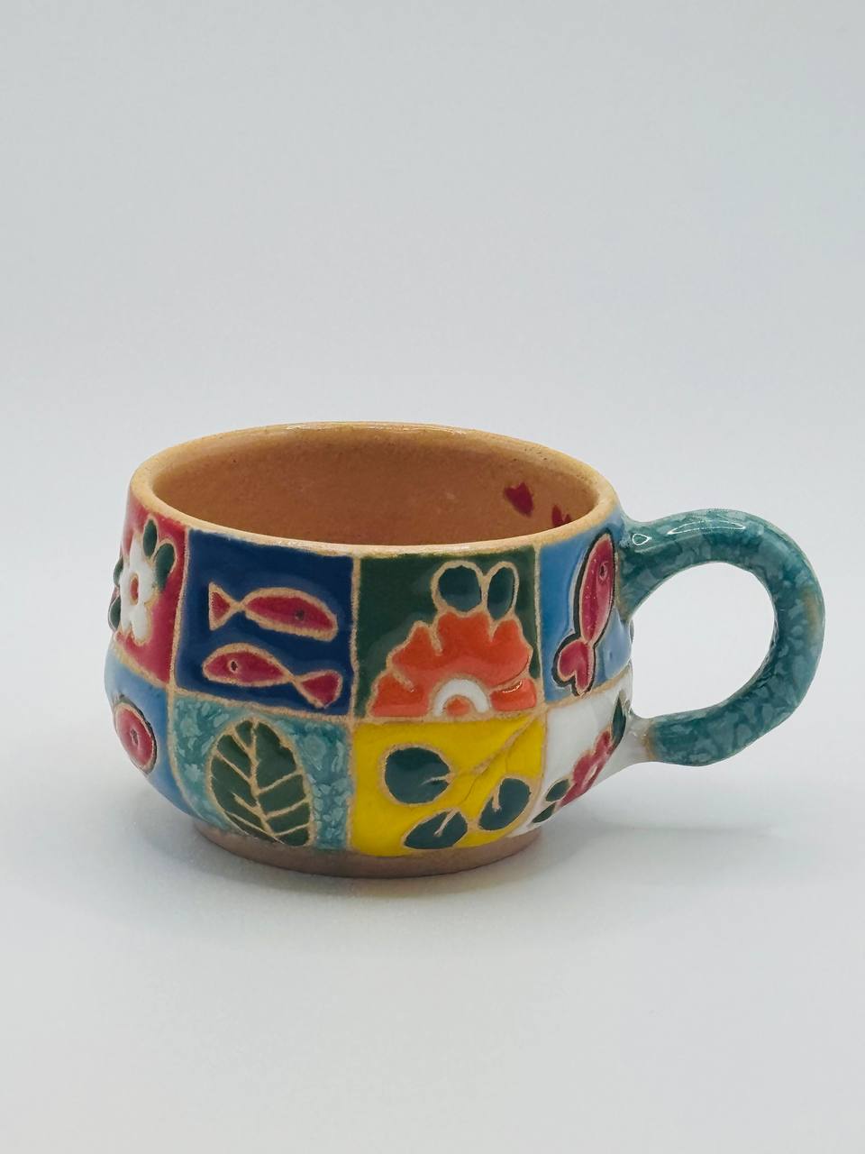 Regenbogen Espressotasse - Motiv A