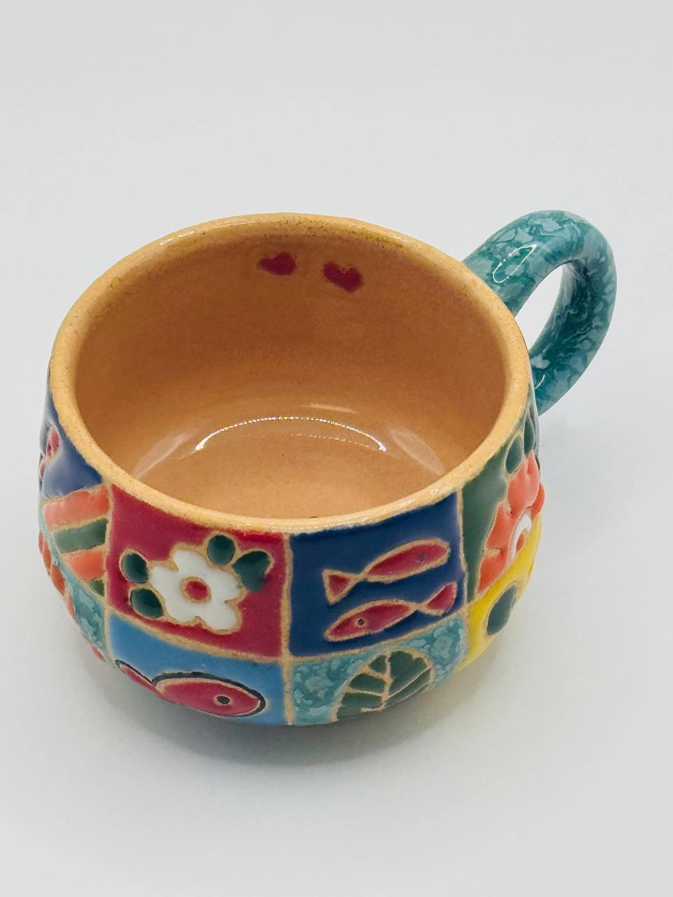Regenbogen Espressotasse - Motiv A