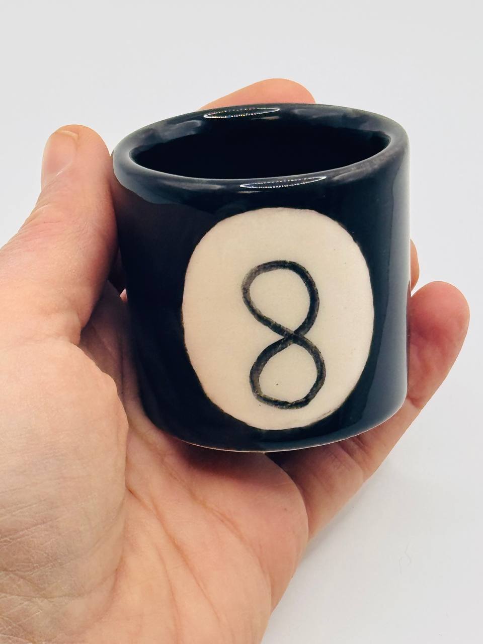 Dekorierte Espressotasse