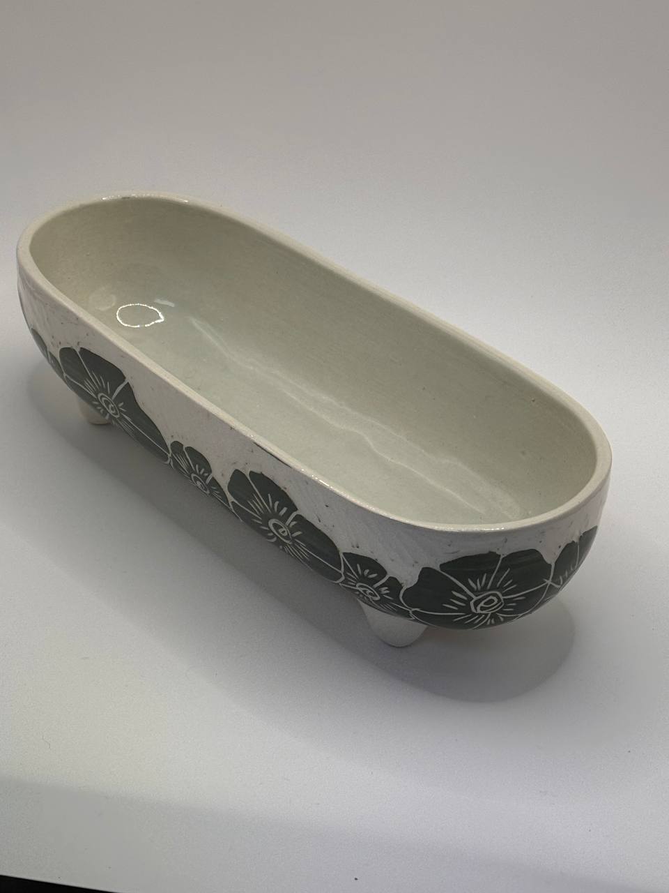 Oval Schale