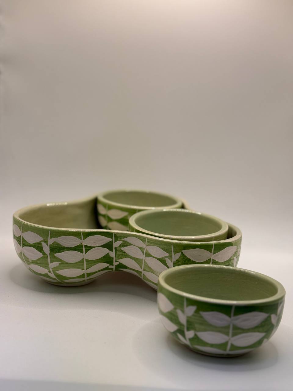4-teiliges Schalen Set